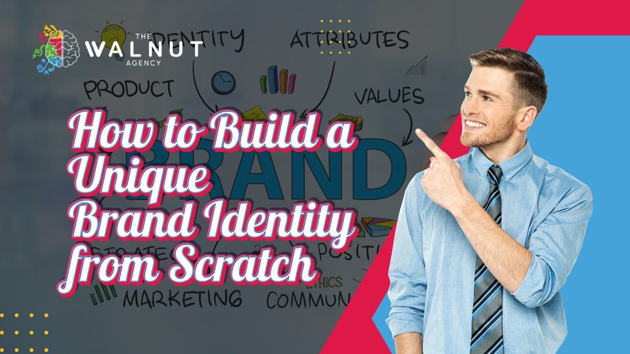 Brand Strategy for Startups a man pointing to a wall
